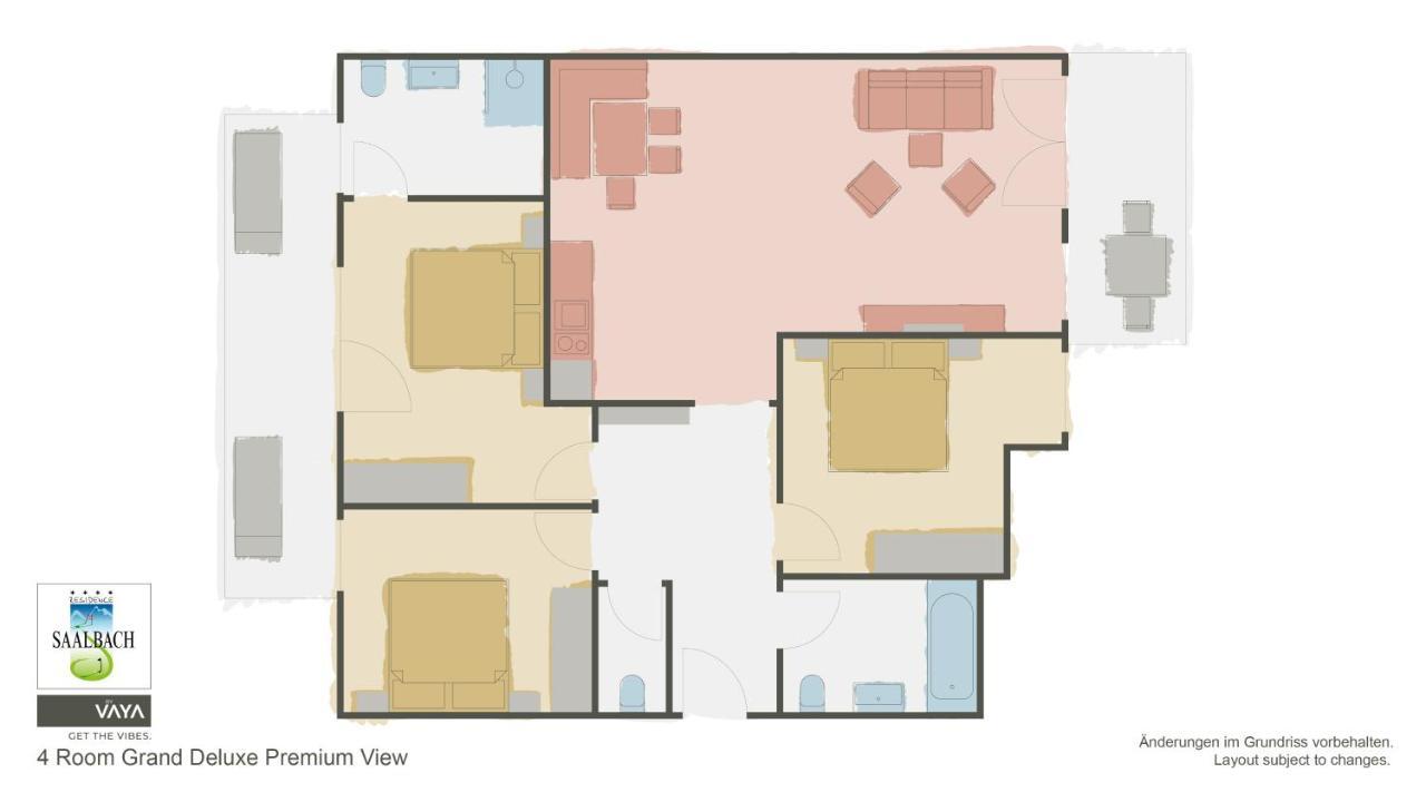 Residence Saalbach By Vaya Inklusive Joker Card Esterno foto